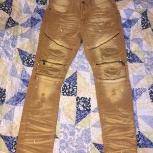 Designer Biker Jeans